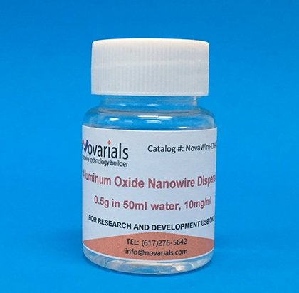 進口氧化鋁納米線Lanthanum oxide nanowires，進口氧化鋁納米線分散液Aluminum Oxide Nanowire Dispersion